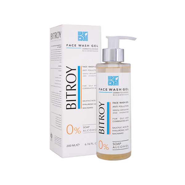 بیتروی ژل شستشو هیالورونیک اسید و سالیسیلیک اسید 2%