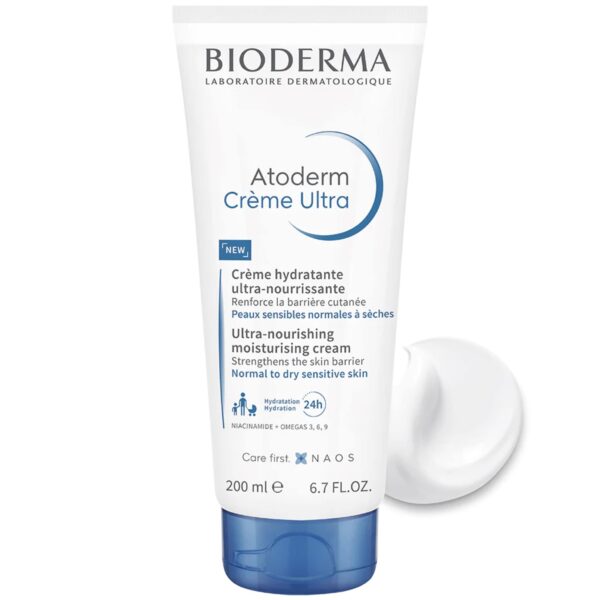 کرم مرطوب کننده بایودرما مدل Atoderm Creme Ultra | حجم 200میل