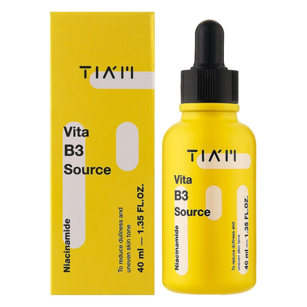 سرم ضد لک و روشن کننده نیاسینامید تیام TIA’M Vita B3 Source 40ml