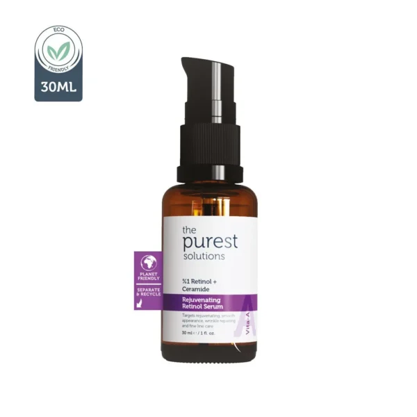 سرم رتینول پیورست سولوشن مدل retinol %1 + ceramide حجم