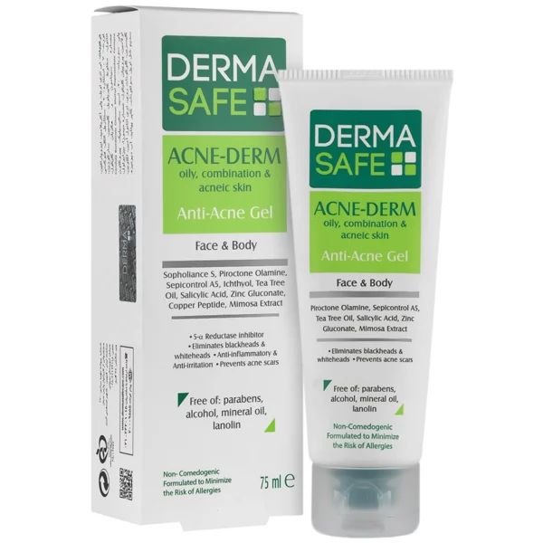 ژل آنتی آکنه درماسیف 75 میل